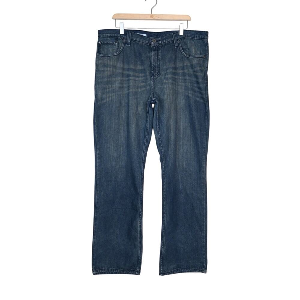 Ecko Unltd Mens 38x32 Straight Leg Relaxed Jean
